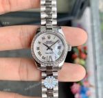 Swiss Quality Ladies Rolex Datejust 28mm White Mop Dial Diamond Bezel Replica Watch (1)_th.jpg